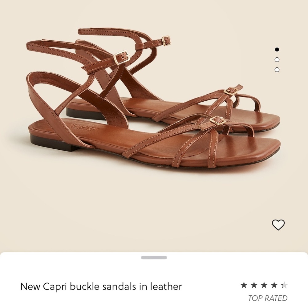 Brown Leather Sandals